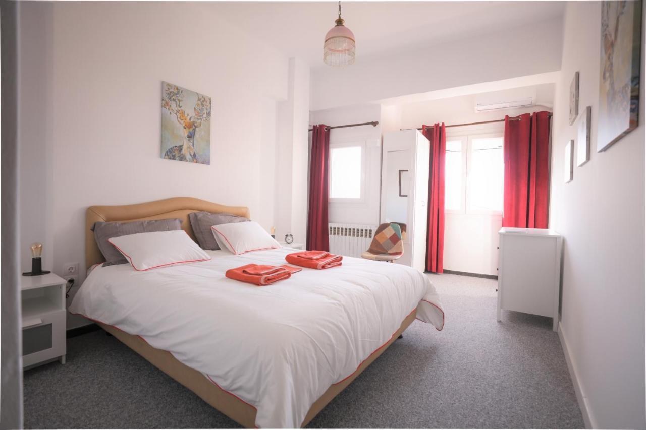 Modern 2 Bedroom Apartment Next To Metro - Marousi Athens Luaran gambar