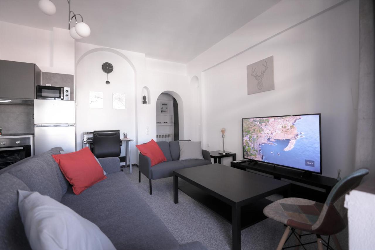 Modern 2 Bedroom Apartment Next To Metro - Marousi Athens Luaran gambar