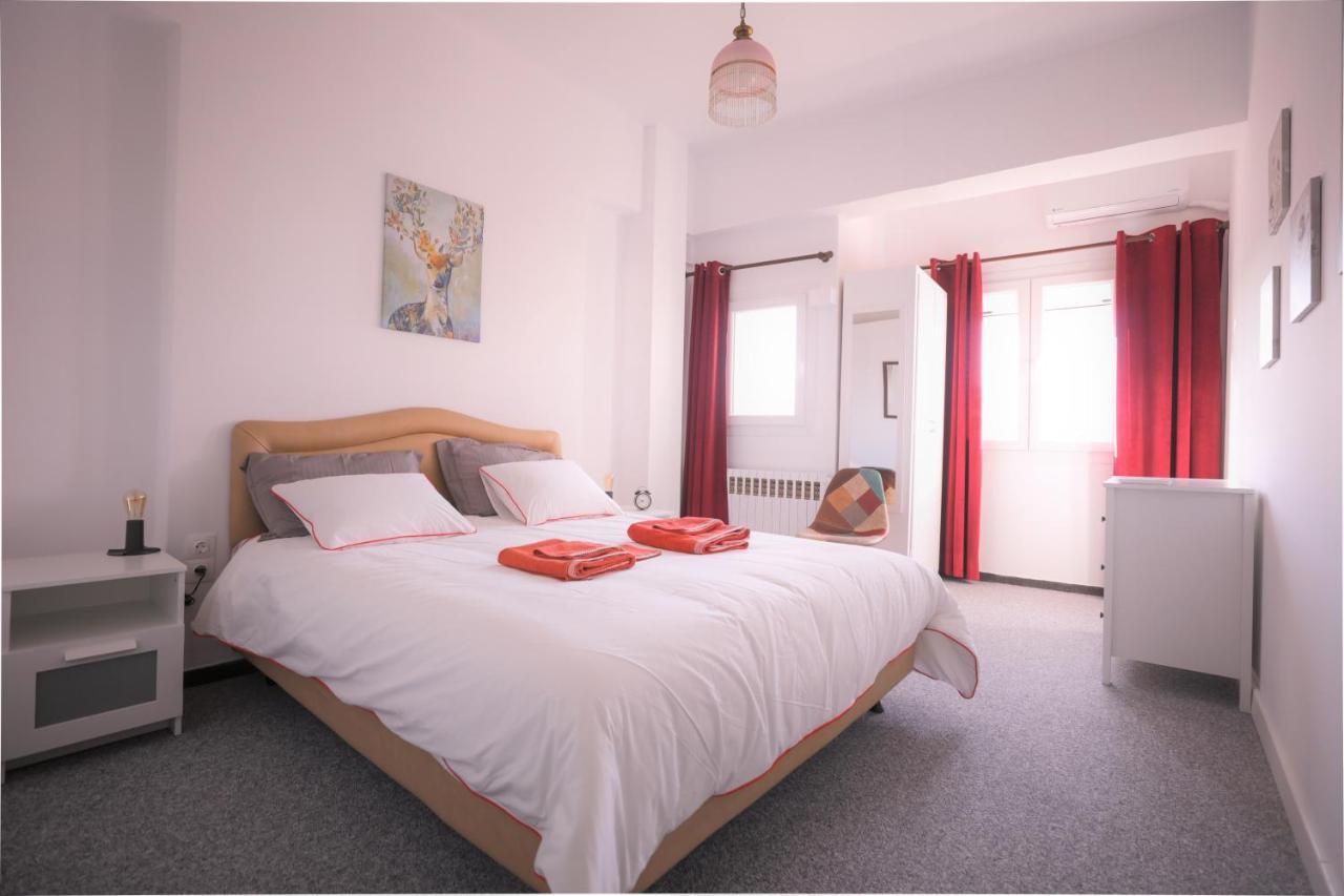 Modern 2 Bedroom Apartment Next To Metro - Marousi Athens Luaran gambar